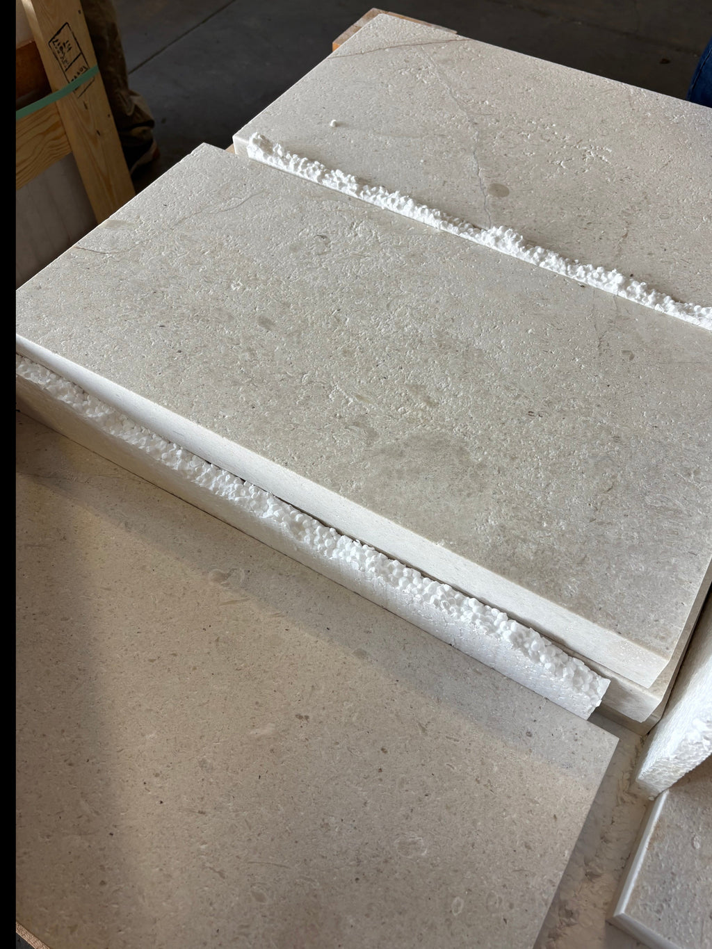 Santorini Limestone Pool Coping