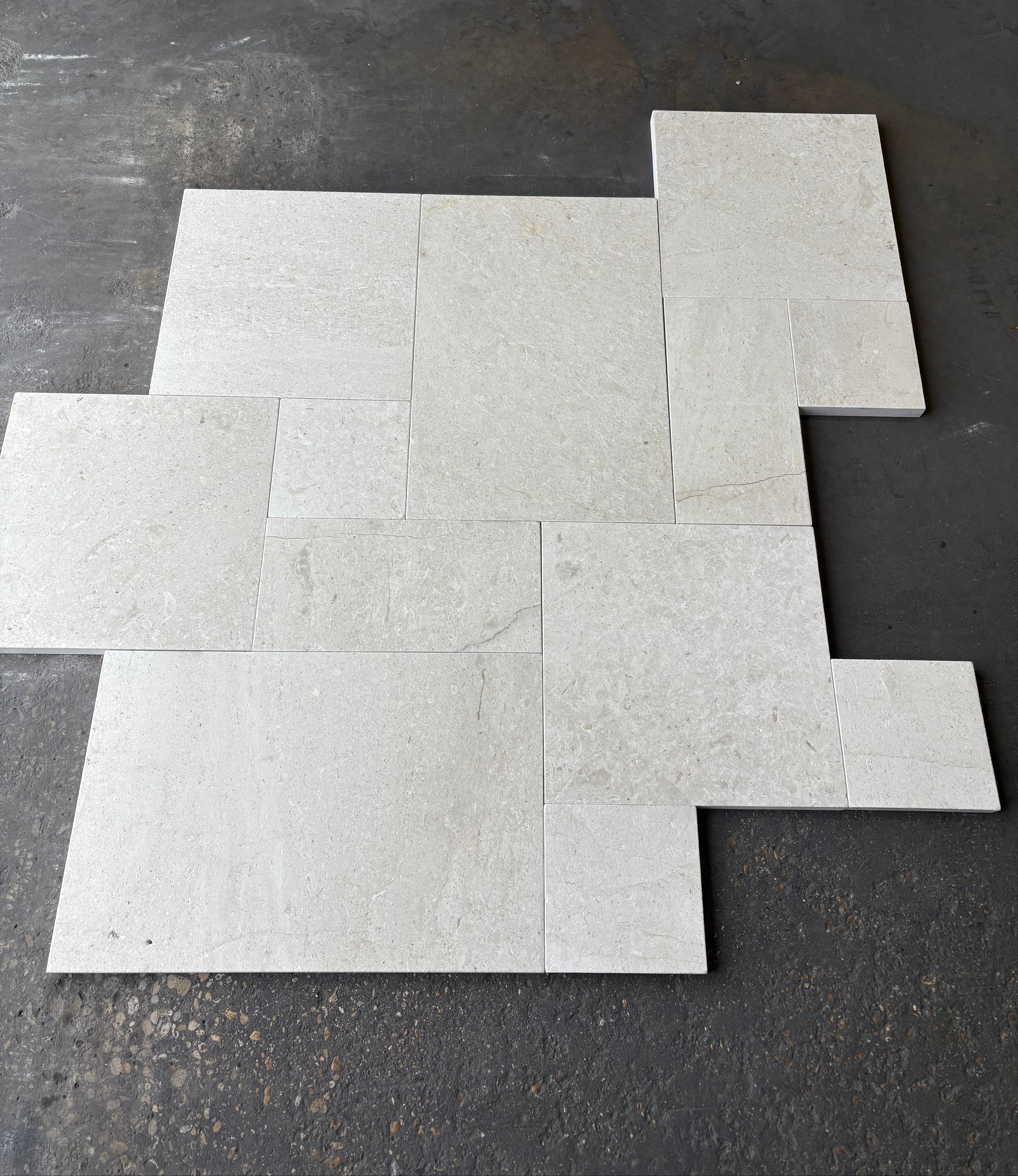 Santorini Limestone Pavers - Versailles Pattern