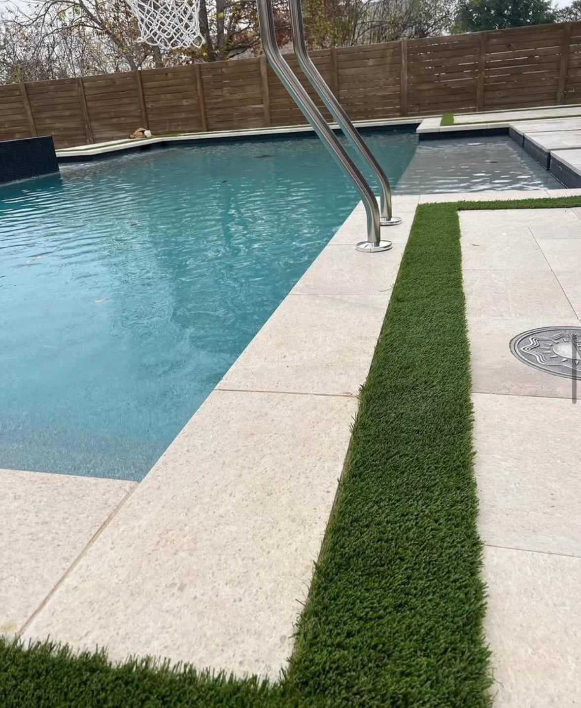 Platinum Limestone Pool Coping